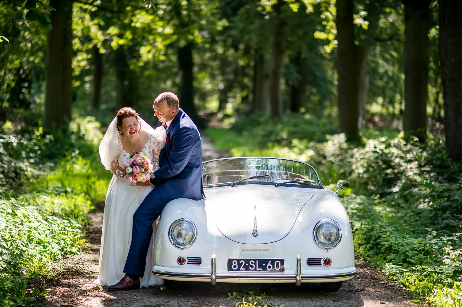 Featured image for “Esther en Rick – Bruiloft bij Agnietenberg”